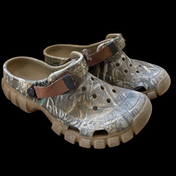 CROCS Other - CROCS Mens Offroad Sport Rt Max5 2 Clog Sandals Shoes Realtree Size 8